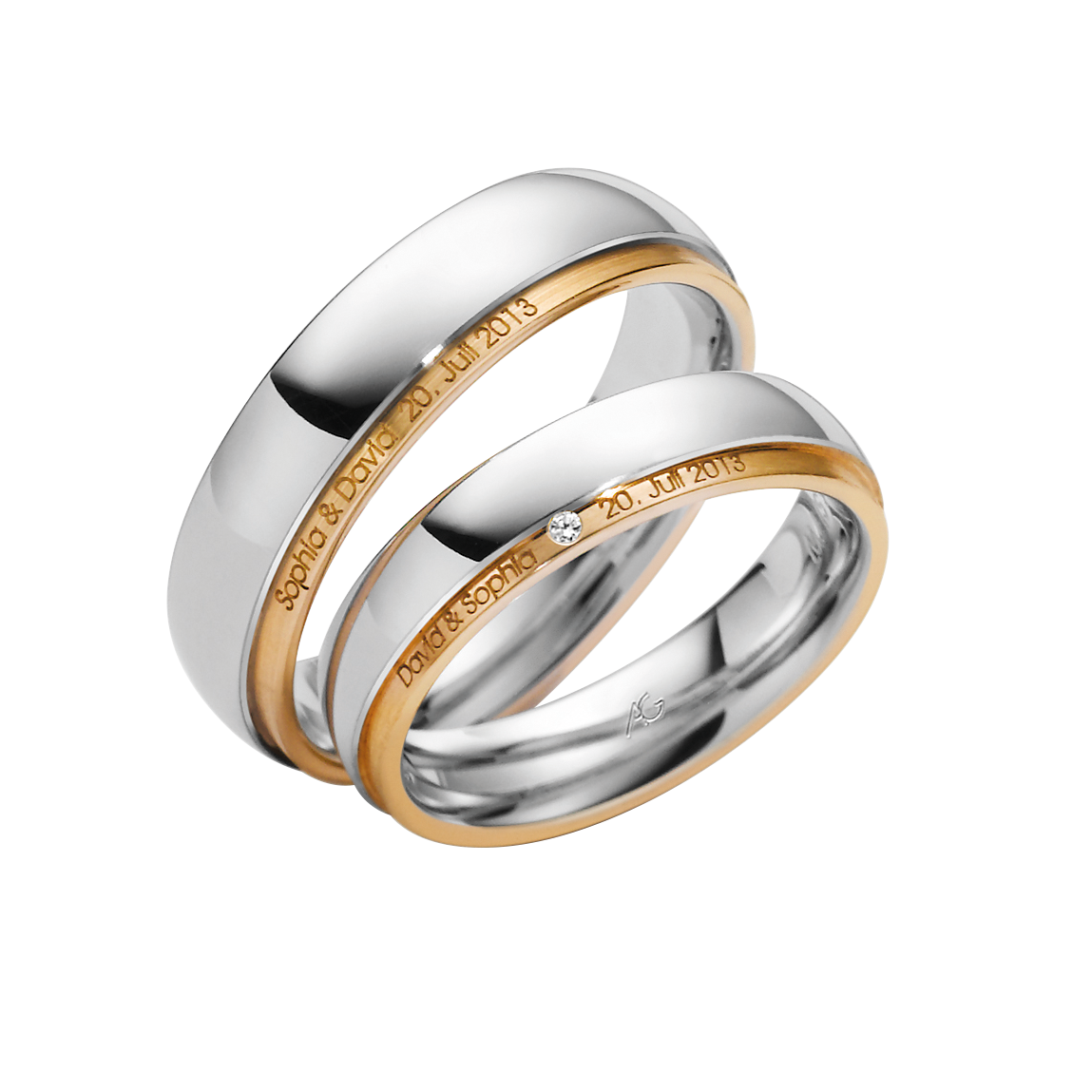 Gerstner-Trauringe - Goldschmiede Hornung Groen